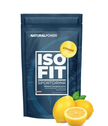 Športni napitek ISO FIT z okusom limone